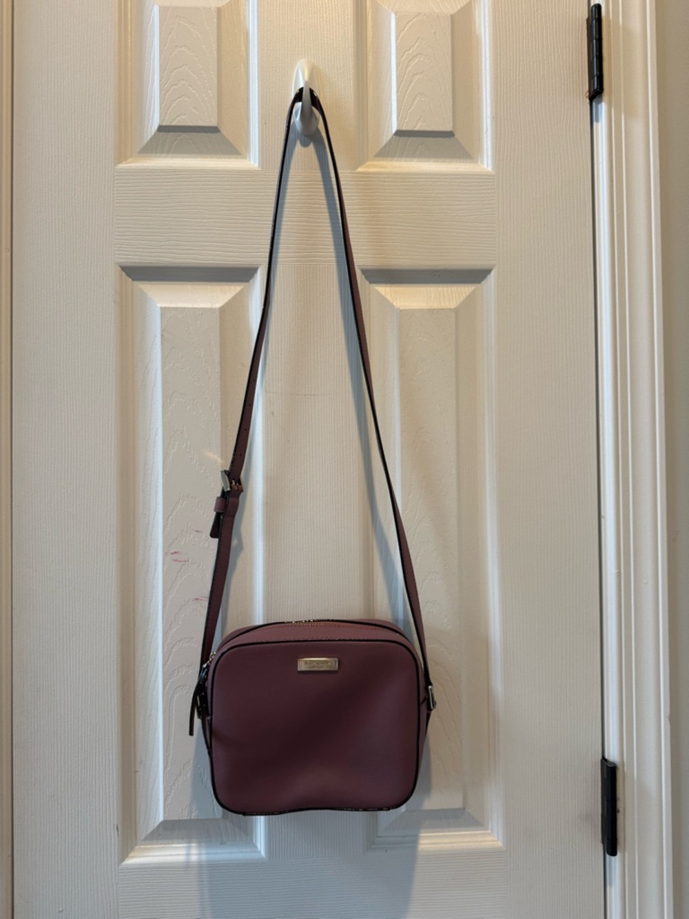 Kate Spade ♠️ Plum Crossbody Bag with Adjustable Strap